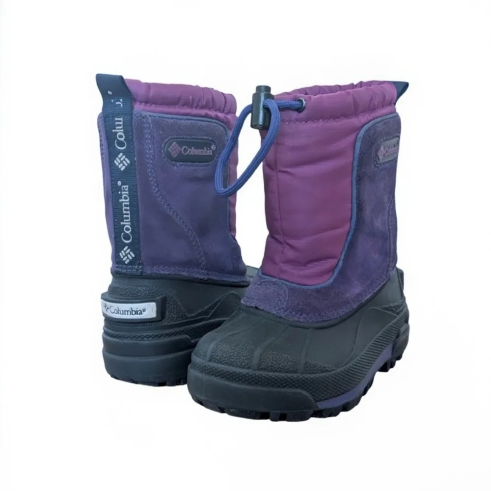 Columbia Bugaboot Celsius Winter Snow Boots with Removable Liner - Size 7T